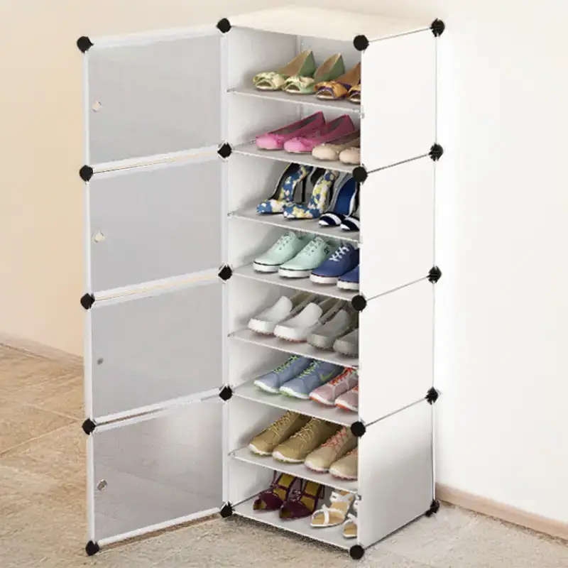 Shoe Cabinet Storage Unit 8 Levels - Get Those Shoes Organised