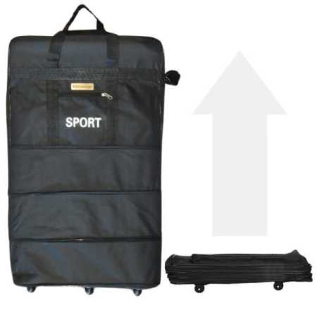 Soft Suitcase Expandable 4 Bags in 1 Luggage Bag