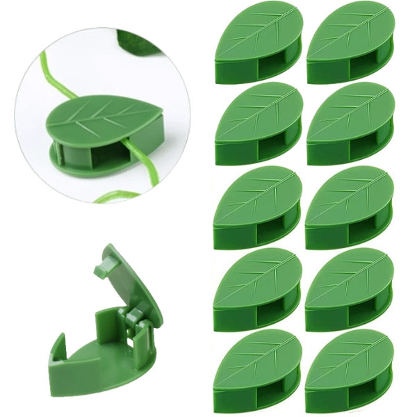 Plant Clips with Adhesive Backing 10 Pack