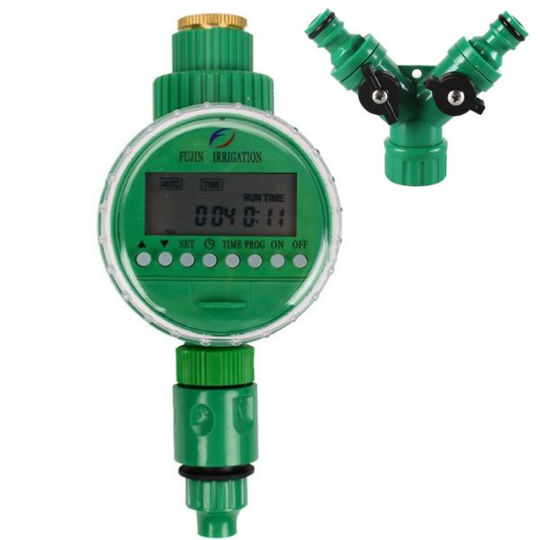 Irrigation Timer with LCD and Digital Control Panel for Tap
