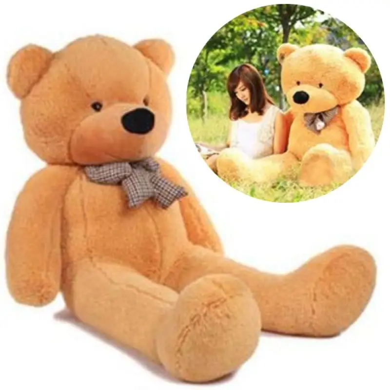 Giant Teddy Bear Large 1.2m Size Light Brown Colour Plush
