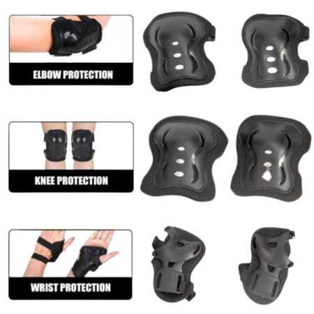 Childrens Protective Gear Knee Elbow and Elbow Pads 6 Pack